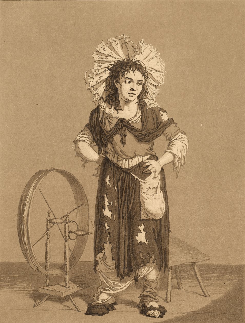 The Young Beggars, c.1800 by Karl Ludwig Bernhard Buchhorn