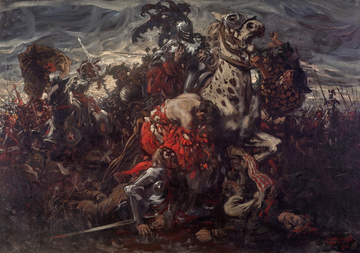 The Battle of Pavia by Karl Ludwig Hassmann
