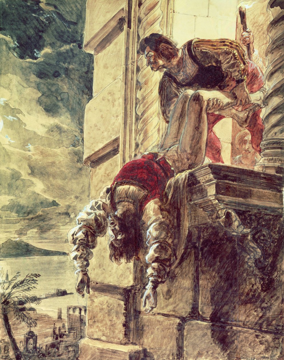 The Assassination of Prince Andrew of Hungary at Queen Joan I of Naples