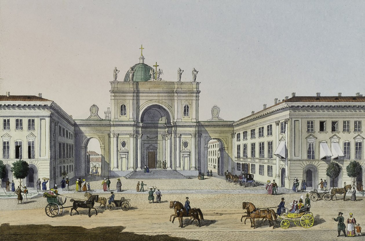The Catholic Church of St. Catherine in Saint Petersburg, First half of the 19th century by Karl Petrovich Beggrov
