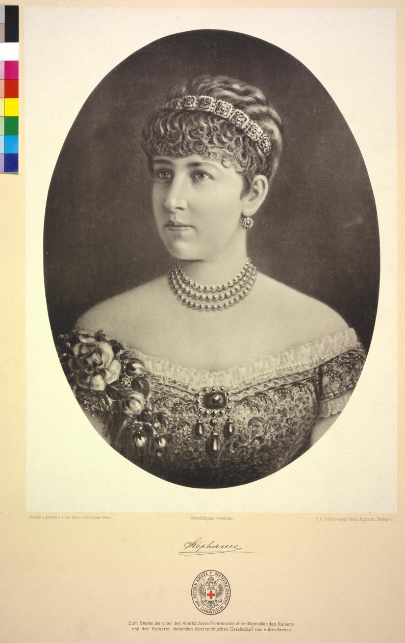 Crown Princess of Austria Stephanie by Karl Ritter Von Kobierski