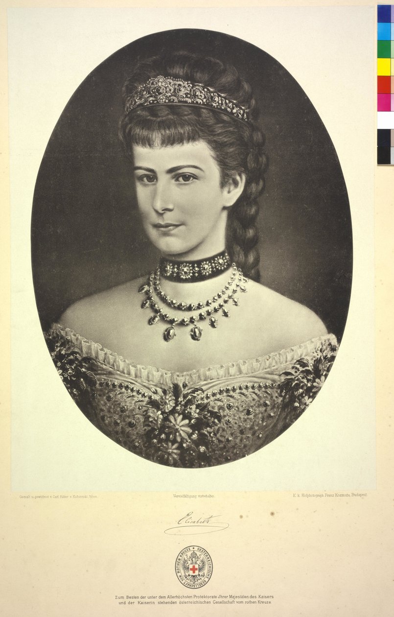 Empress of Austria Elisabeth by Karl Ritter Von Kobierski