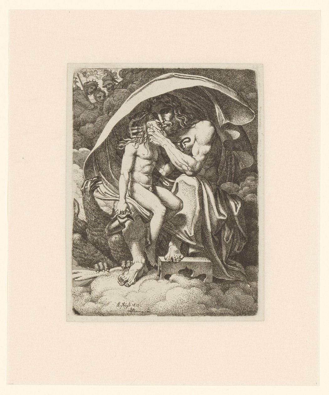 Jupiter and Ganymede by Karl Russ