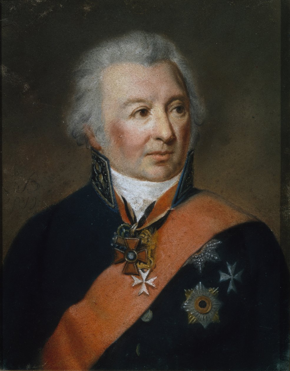 Portrait of Alexander Alexandrovich Sablukov 1749-1828, 1819 by Karl Wilhelm Bardou