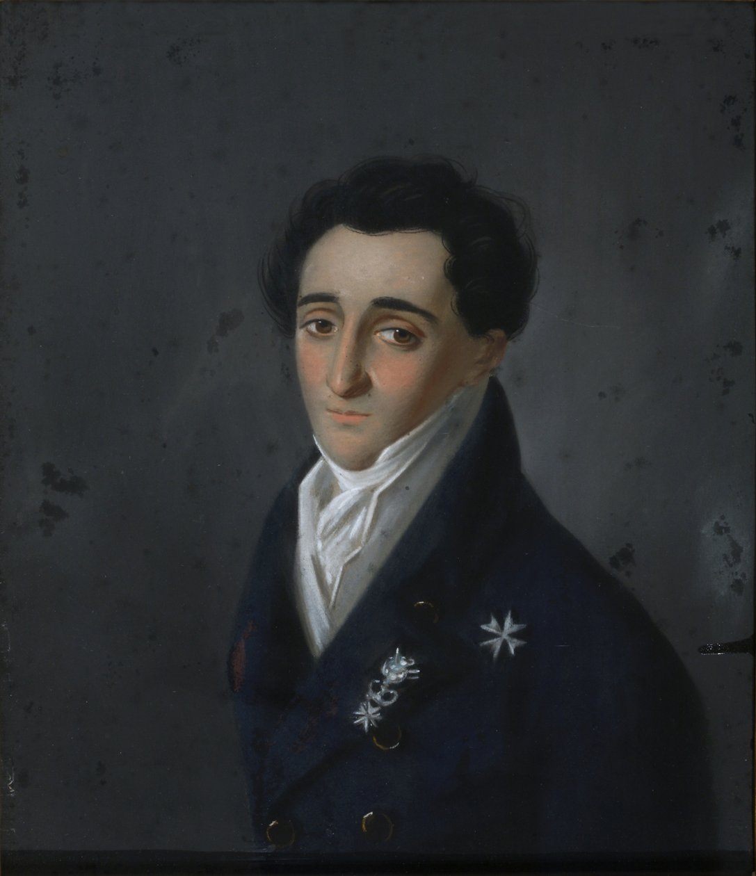 Portrait of Christofor Ekimovich Abamelik-Lazarev by Karl Wilhelm Bardou