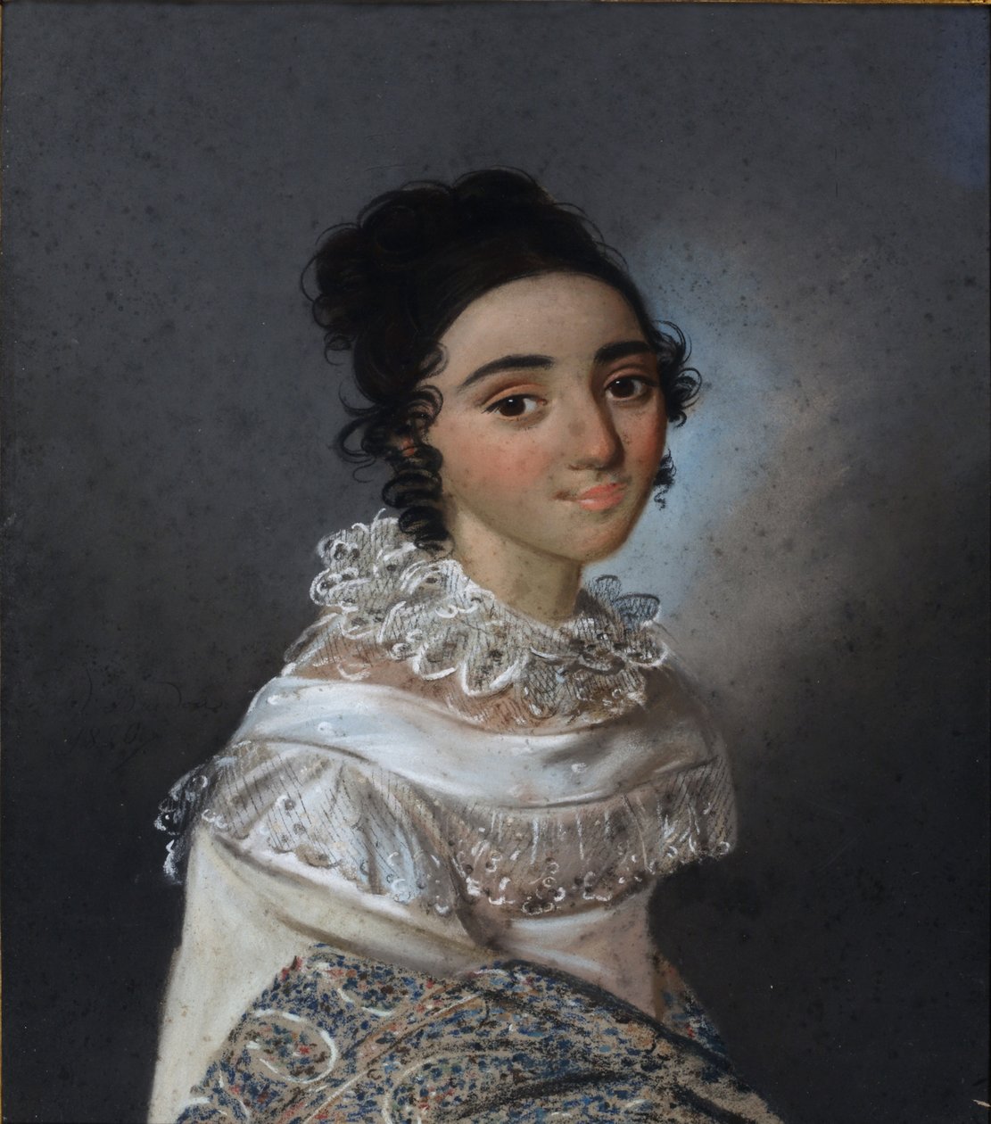 Portrait of Yekaterina Emmanuilovna Abamelik-Lazareva, née Manuk-Bey, 1820 by Karl Wilhelm Bardou