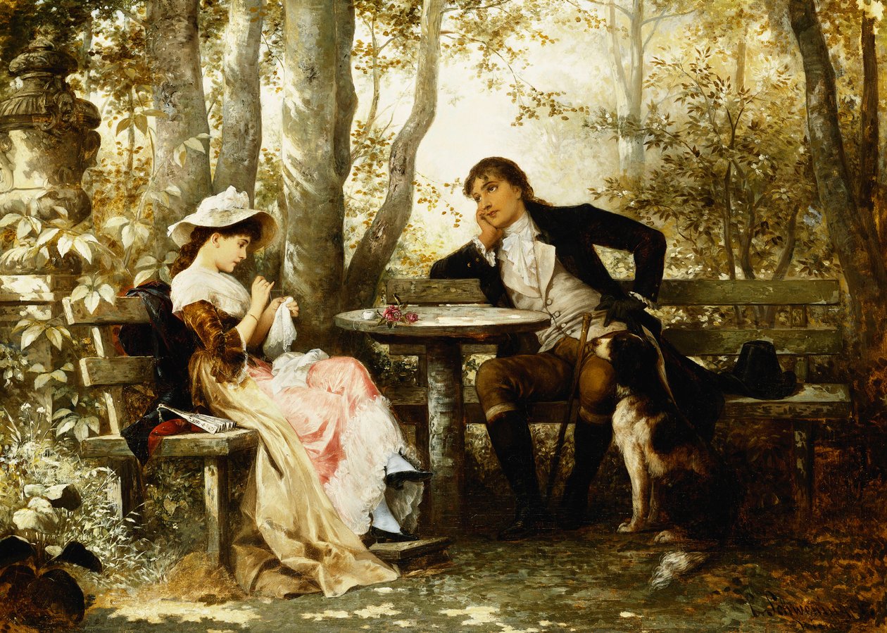 Small Talk by Karl the Elder Schweninger