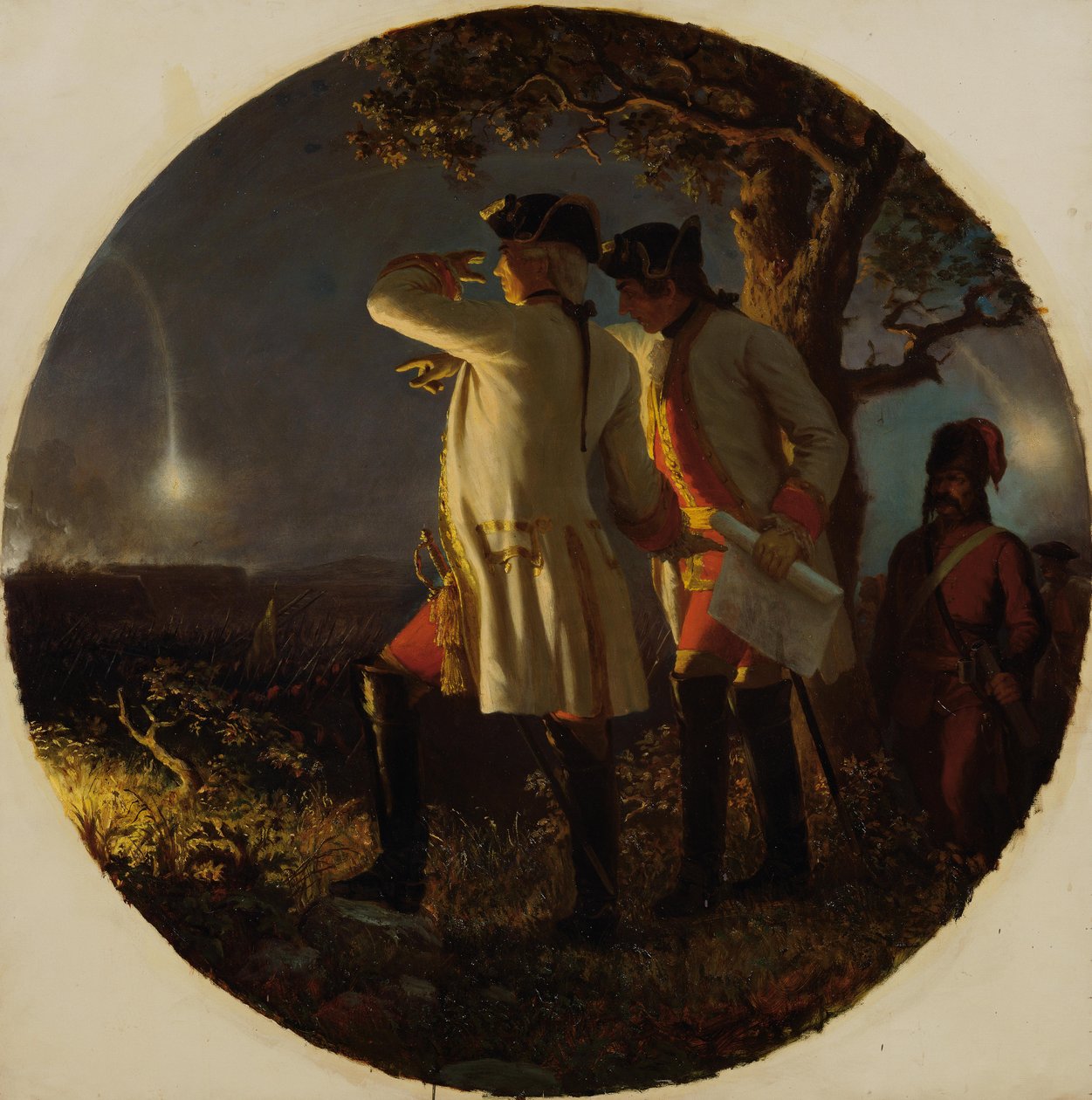The Storming of Schweidnitz 1761 by Karl von Blaas