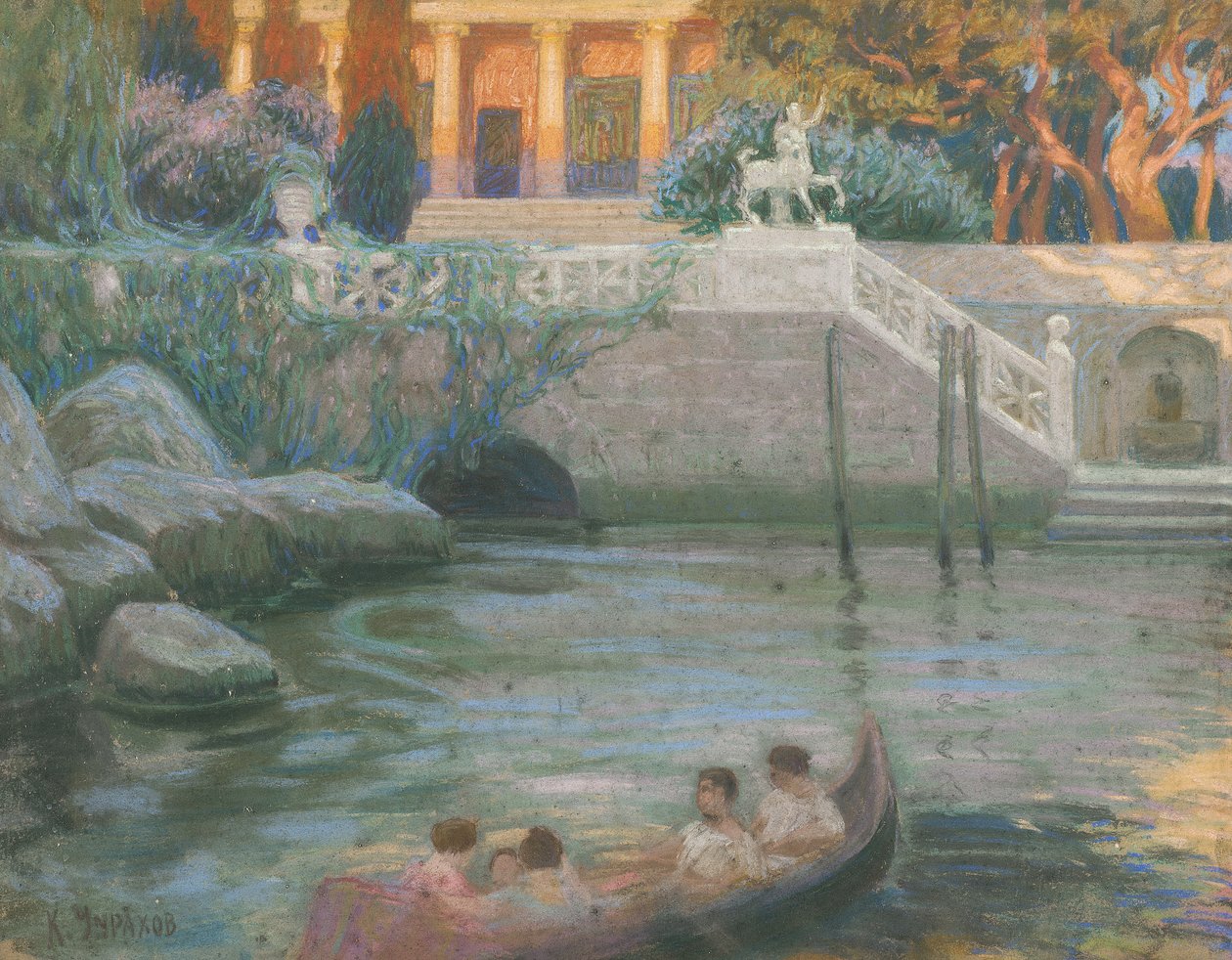 Pompeian Scene by Karpo Tchirakhoff