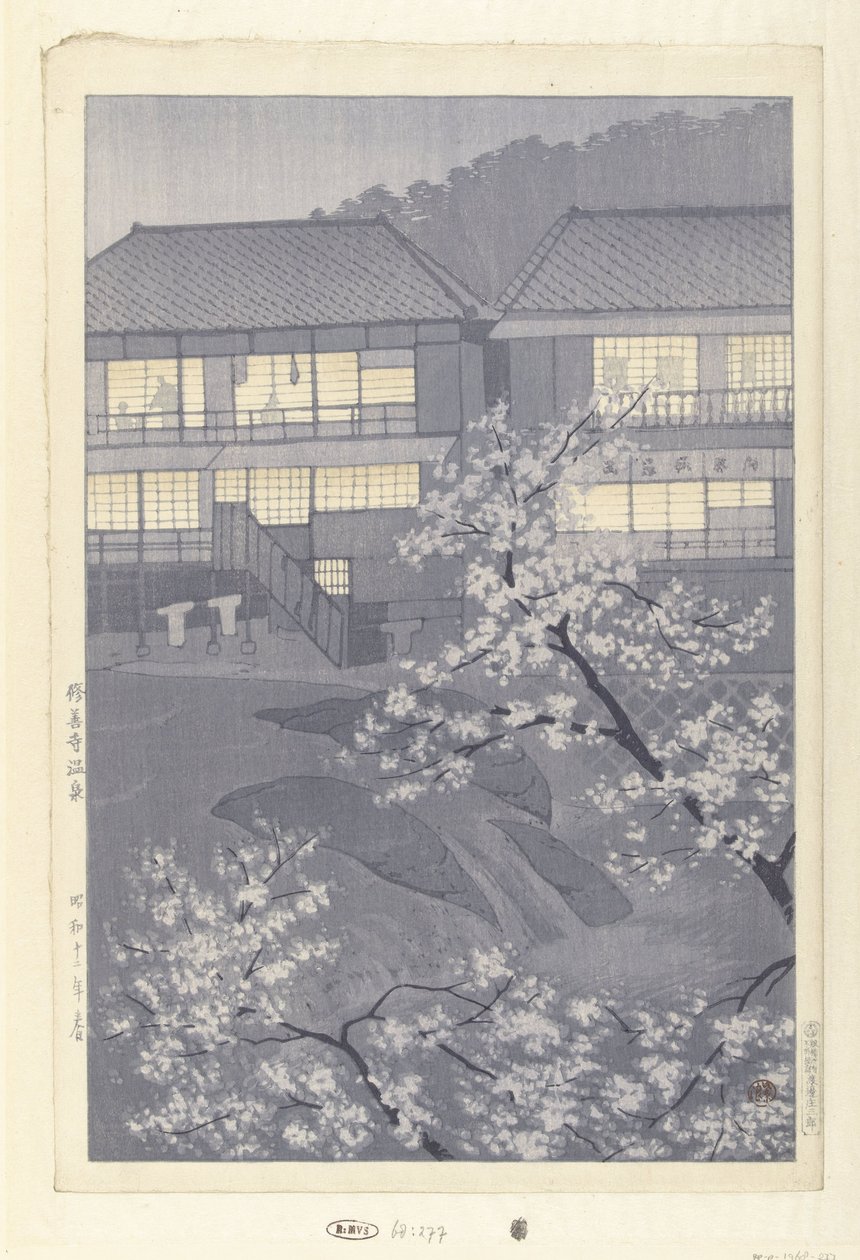 The Hot Springs of Shuzenji by Kasamatsu Shirô