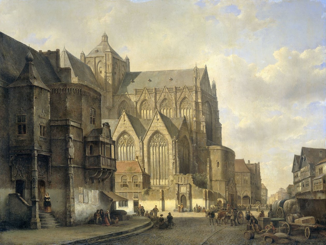 View in a Town by Kasparus Karsen