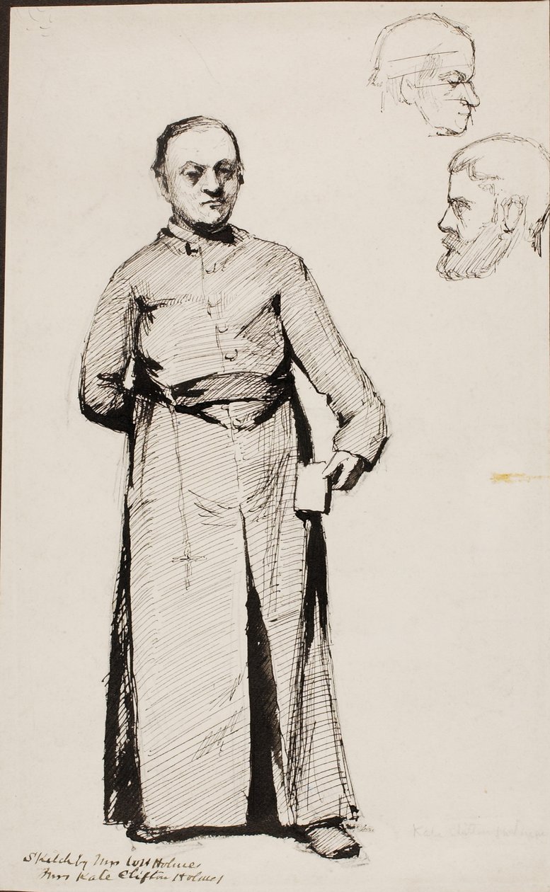 A Priest by Kate Clifton Osgood Holmes