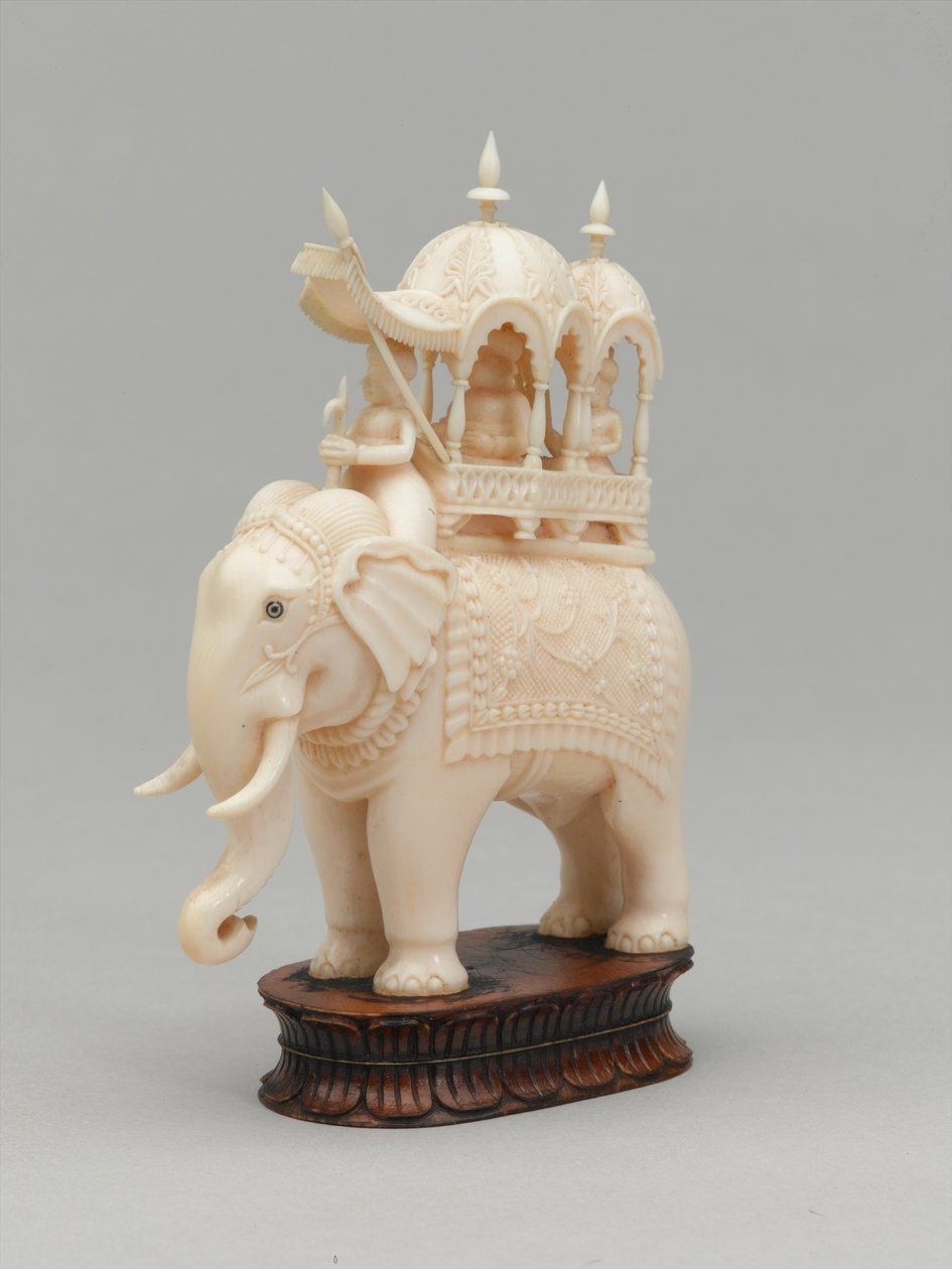 Black King, Chess Piece, India by Kate Elizabeth Bunce