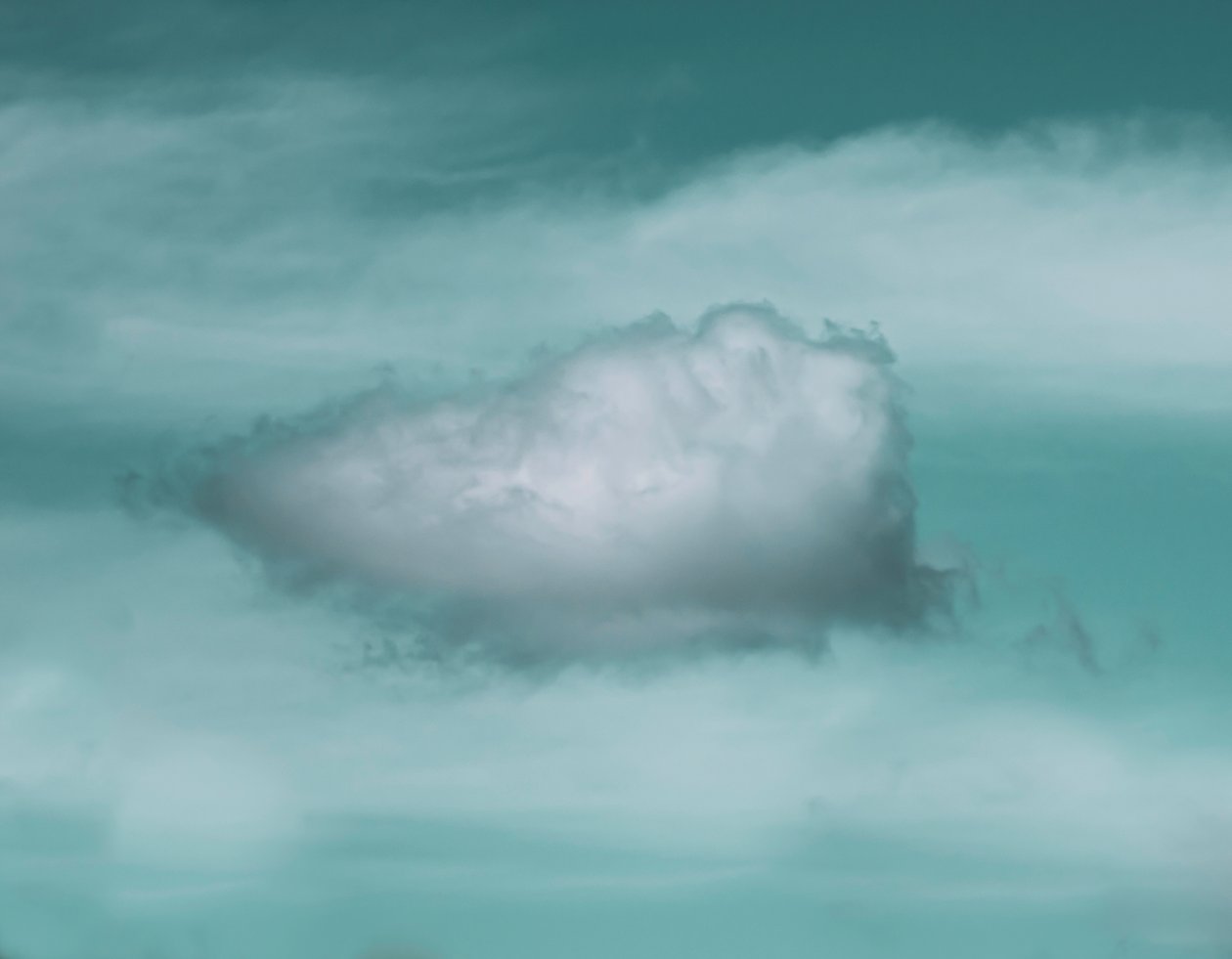 Cloud Spaceship, 2021 by Katha Wood