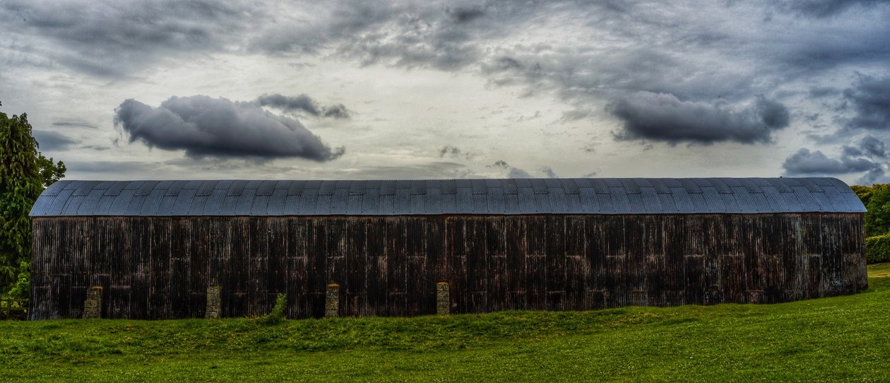 Long Old Barn II, 2020 by Katha Wood