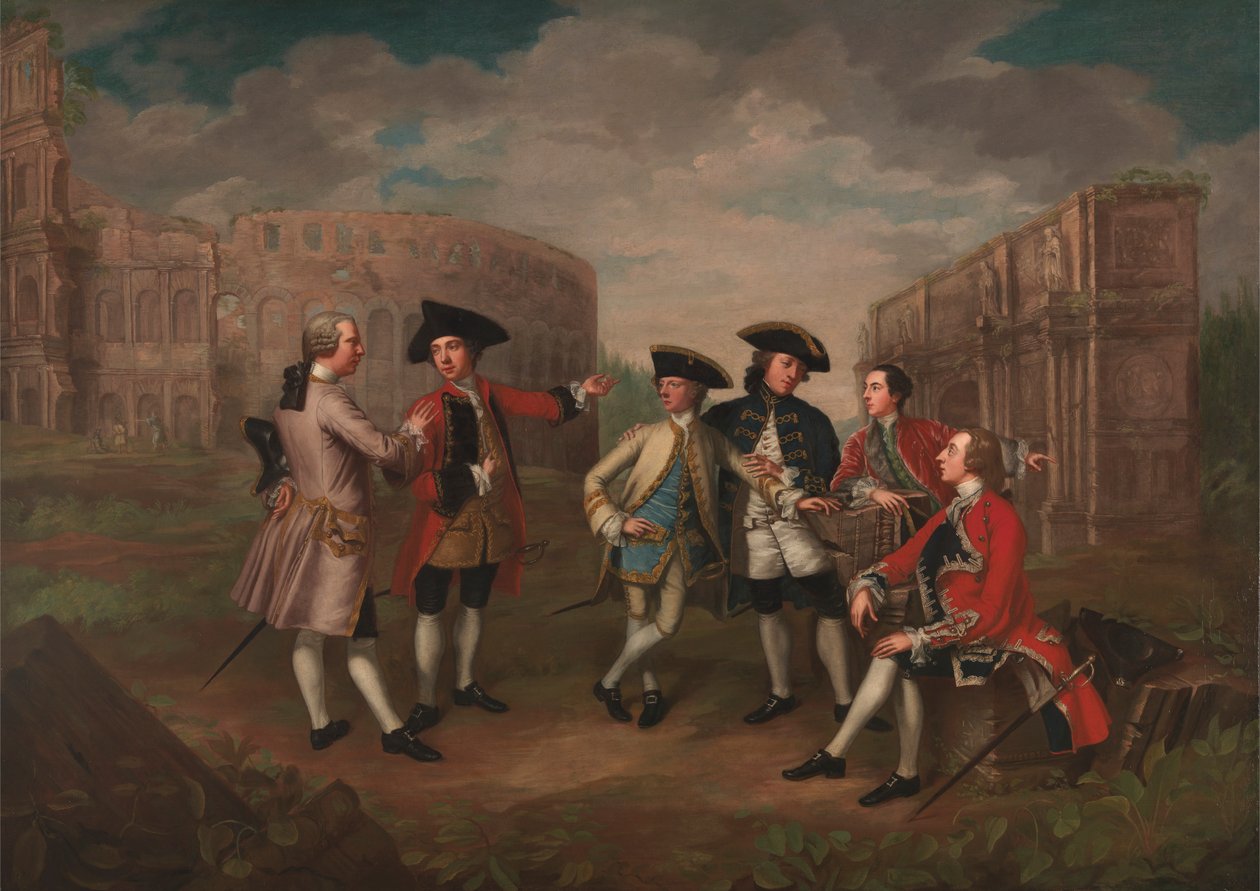 British Gentlemen in Rome by Katharine Read