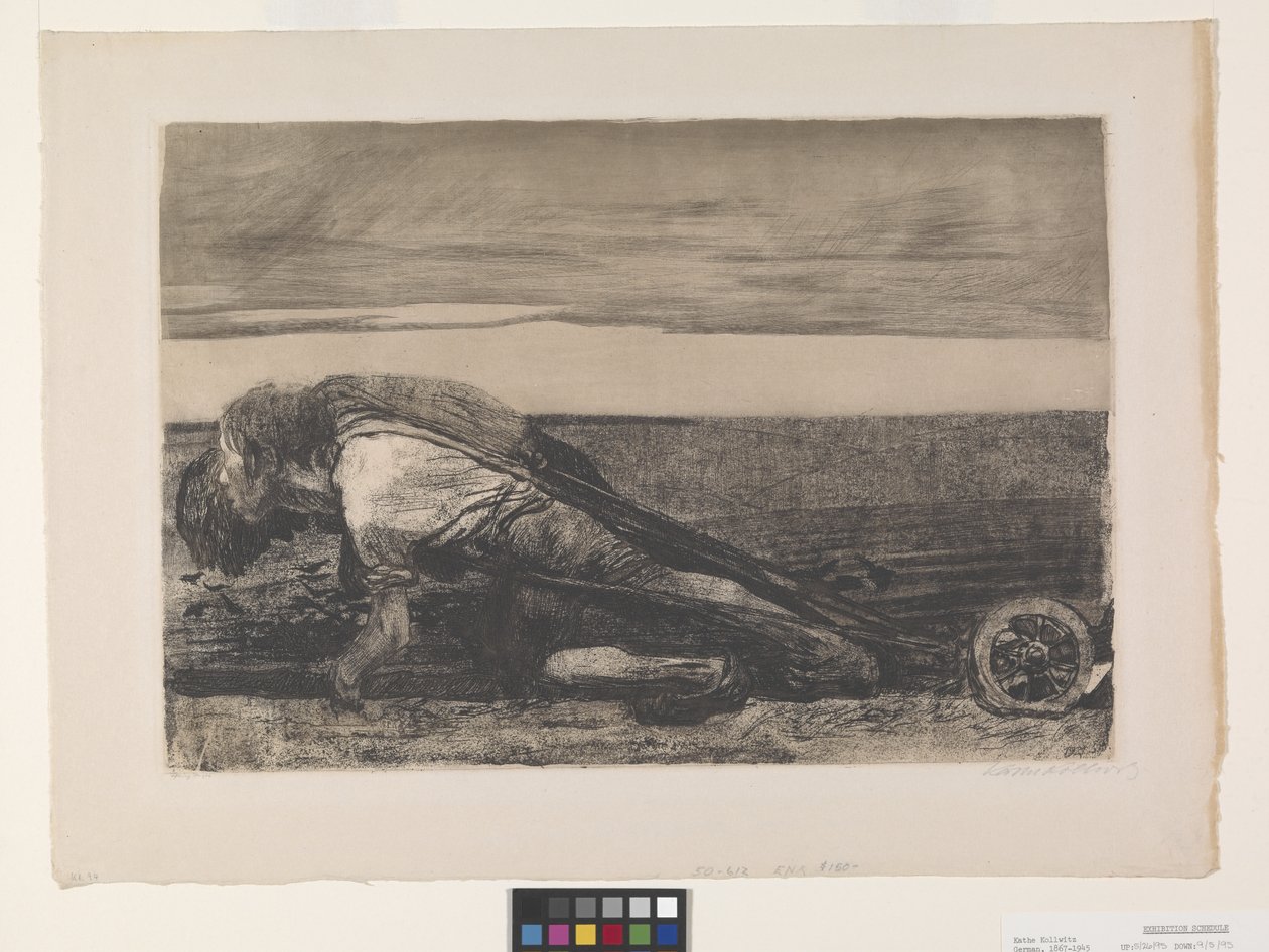The Plowmen by Käthe Kollwitz