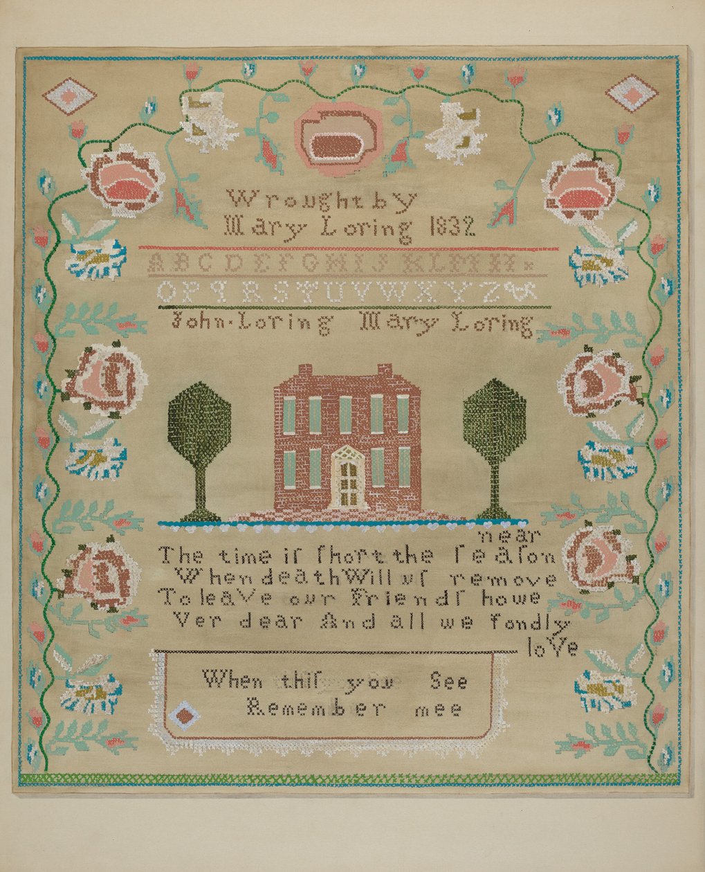Sampler by Katherine Hastings