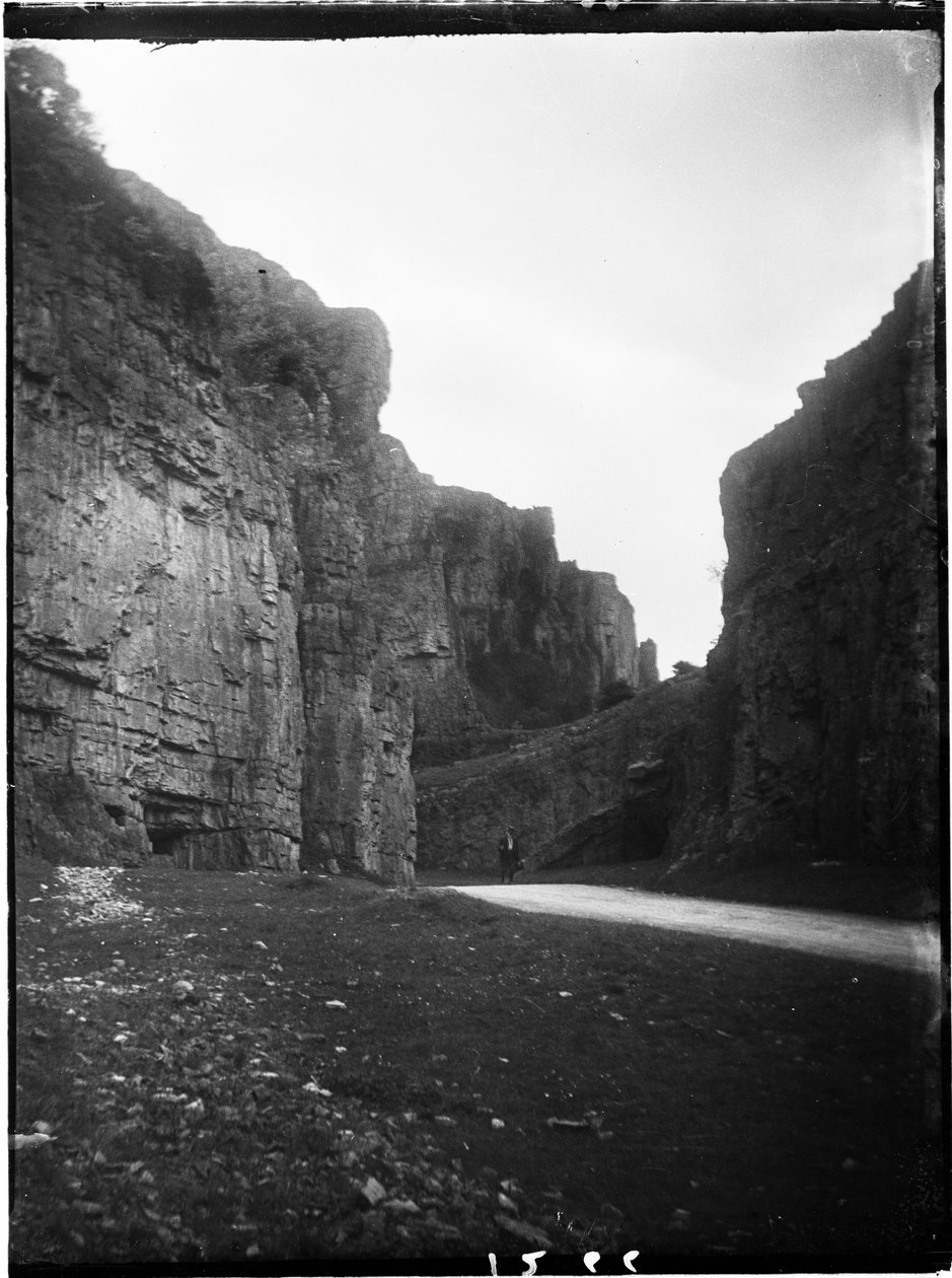 Cheddar Gorge, Cliff Road, Cheddar, Sedgemoor, Somerset, 22/05/1907 by Katherine Jean Macfee