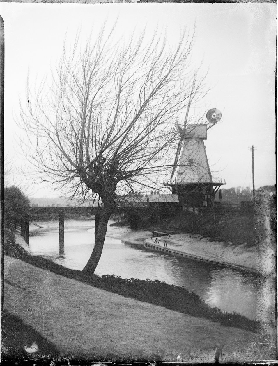 Rye Windmill, Ferry Road, Rye, Rother, East Sussex, 25/04/1905 by Katherine Jean Macfee