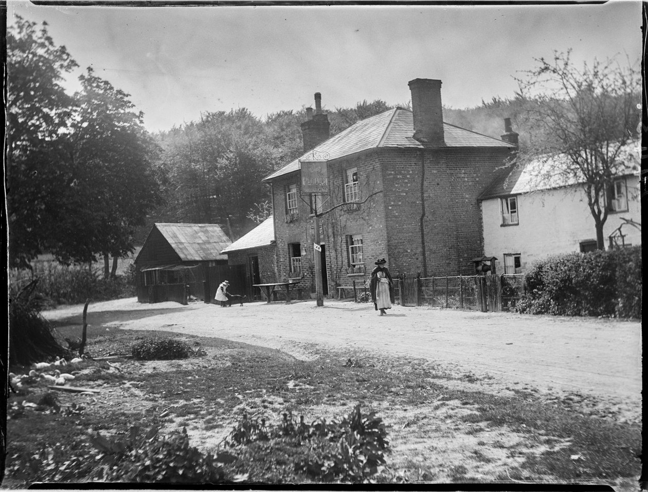 The Plough, Lower Cadsden, Princes Risborough, Wycombe, Buckinghamshire by Katherine Jean Macfee