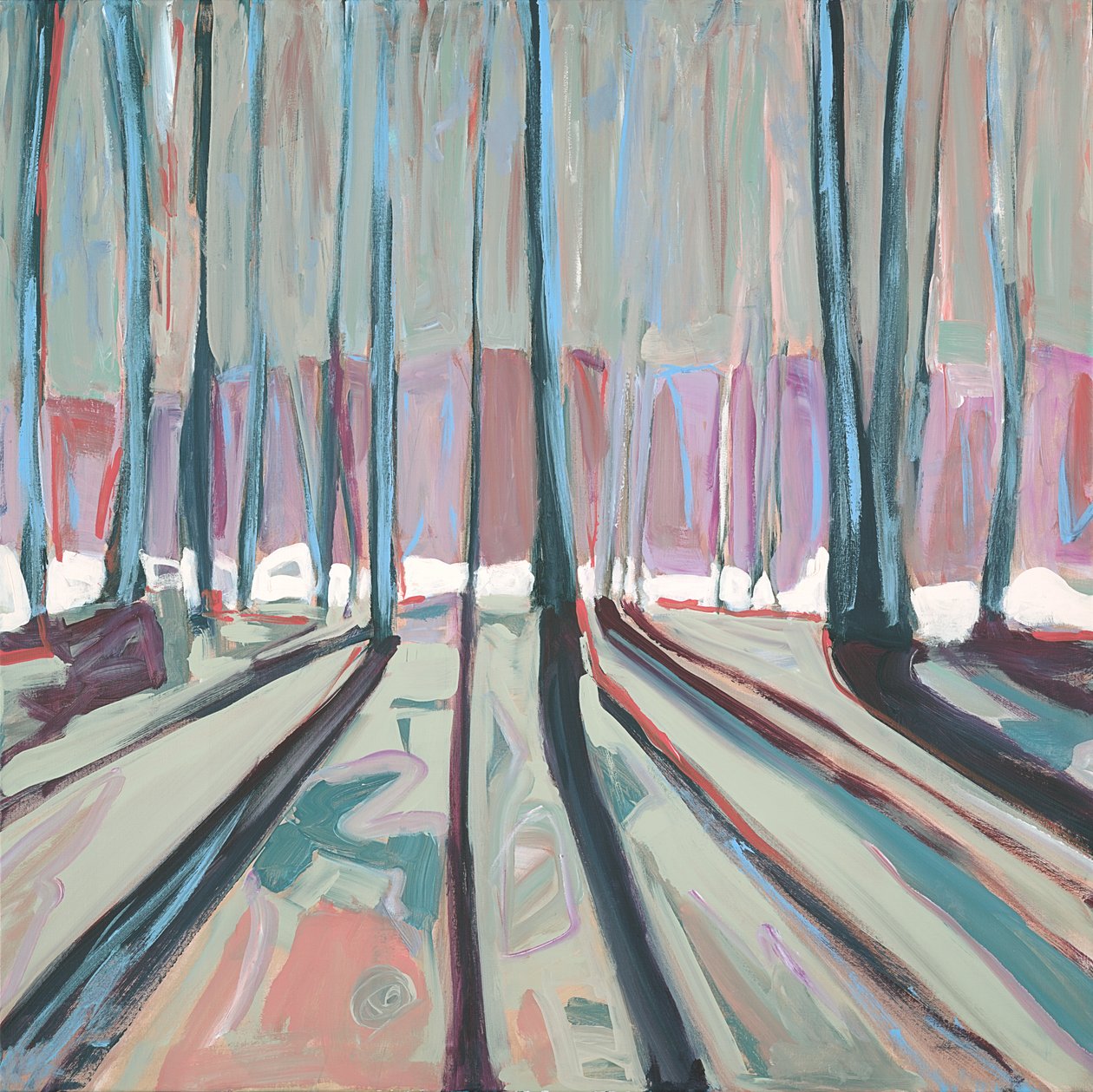 Mirrored Woods, 2021 by Katie Ré Scheidt