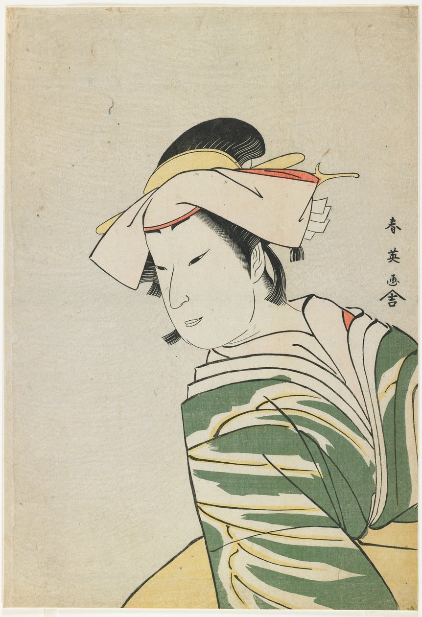 Nakamura Noshio II as Tonase, 1795 by Katsukawa Shun