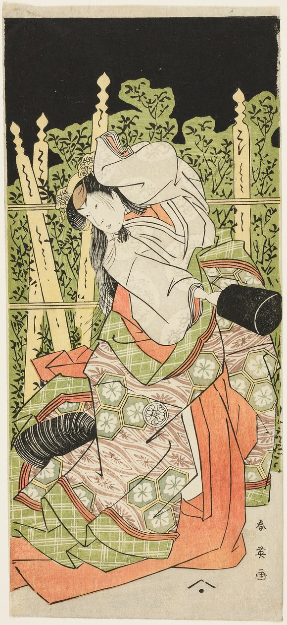 Actor Segawa Kikunojô III Possibly as Ono no Komachi in 