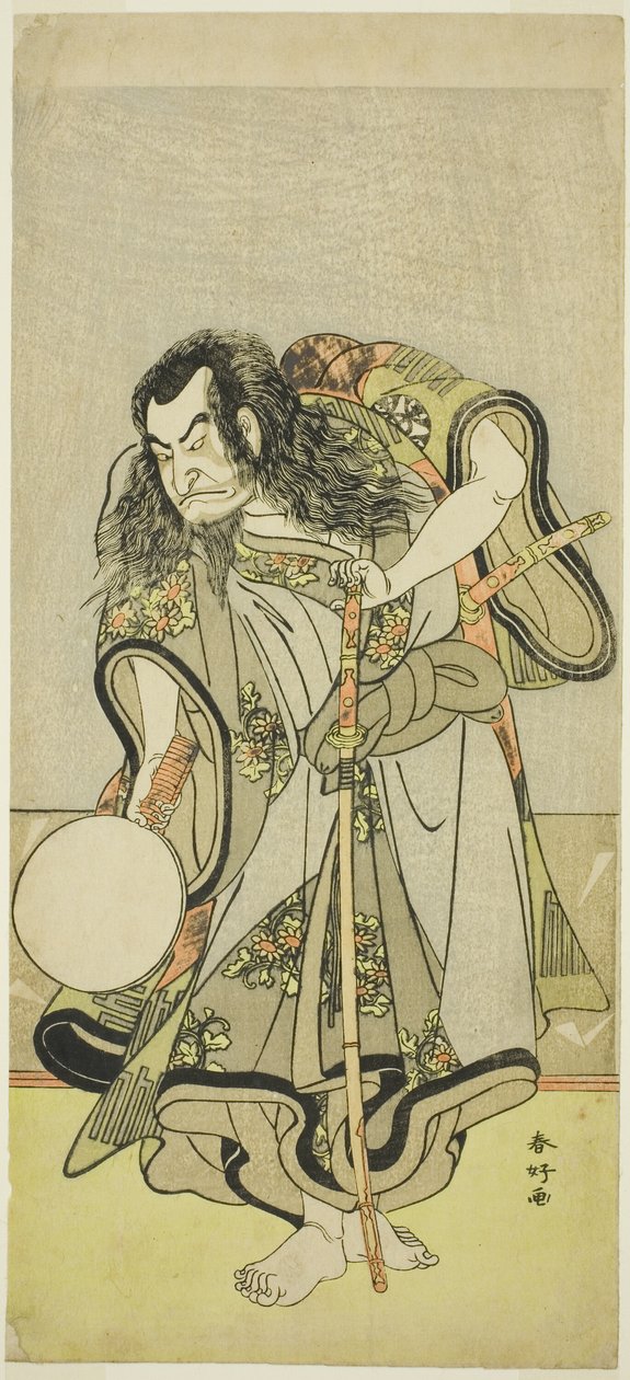 Actor Nakamura Nakazo I as Monk Shunkan in 