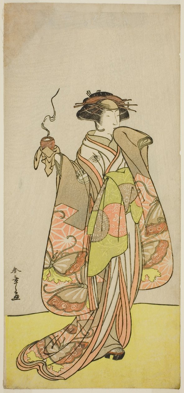 The Actor Ichikawa Monnosuke II as the Courtesan Kewaizaka no Shosho in the Play 