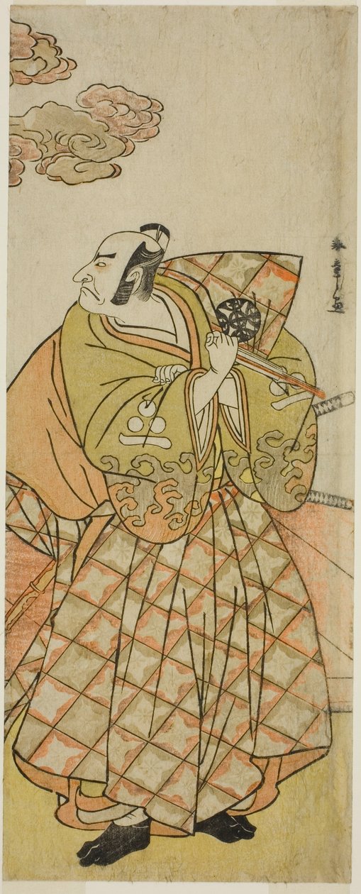 The Actor Nakamura Nakazo I as Watanabe no Tsuna in the Play Shitenno Tonoi no Kisewata, Performed at the Nakamura Theater in the Eleventh Month, 1781 by Katsukawa Shunsho