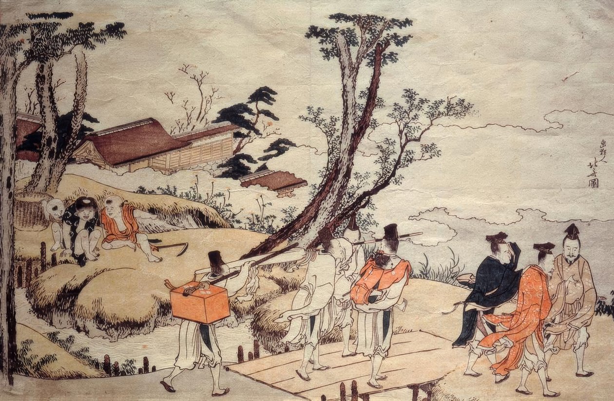 The 36 Female Poets by Katsushika Hokusai