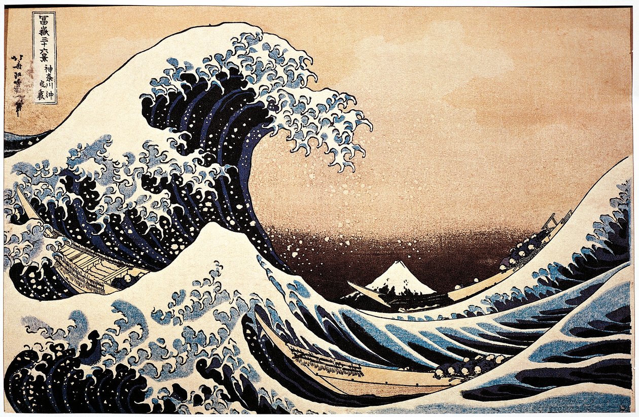 The Great Wave by Katsushika Hokusai