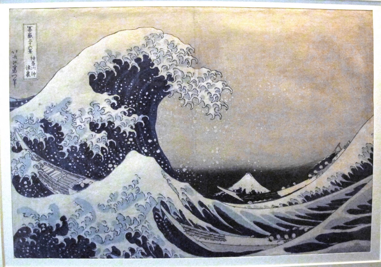 The Great Wave Off Kanagawa By Katsushika Hokusai