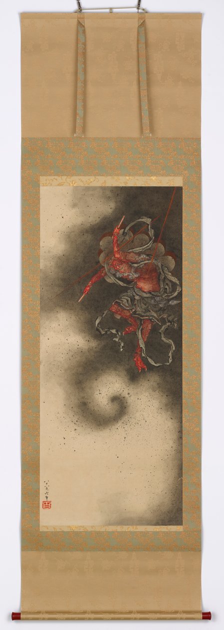 Thunder God, 1847 by Katsushika Hokusai