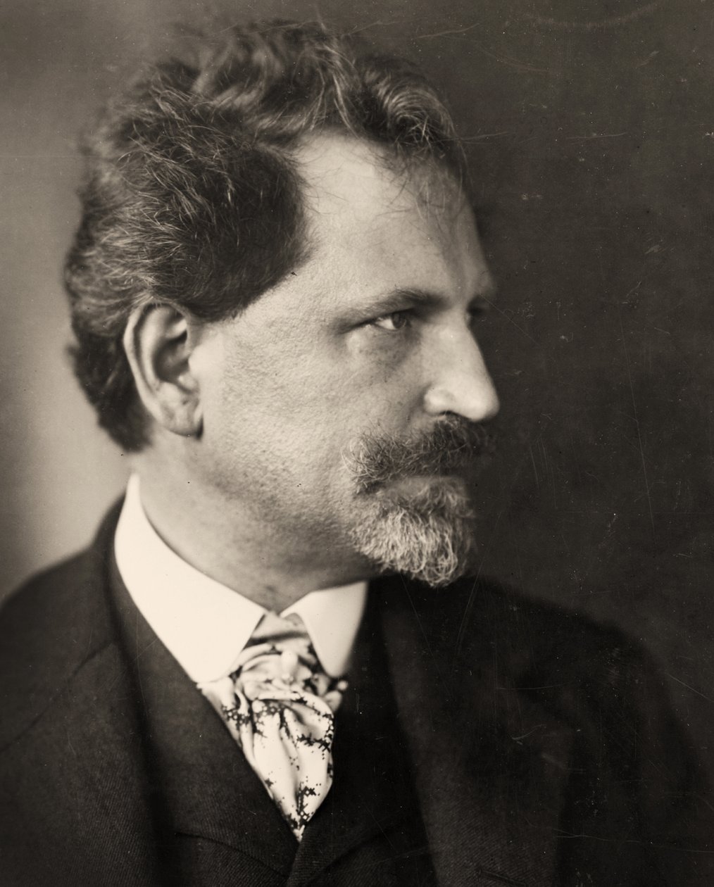 Portrait of Alfons Mucha by Alec Hunter