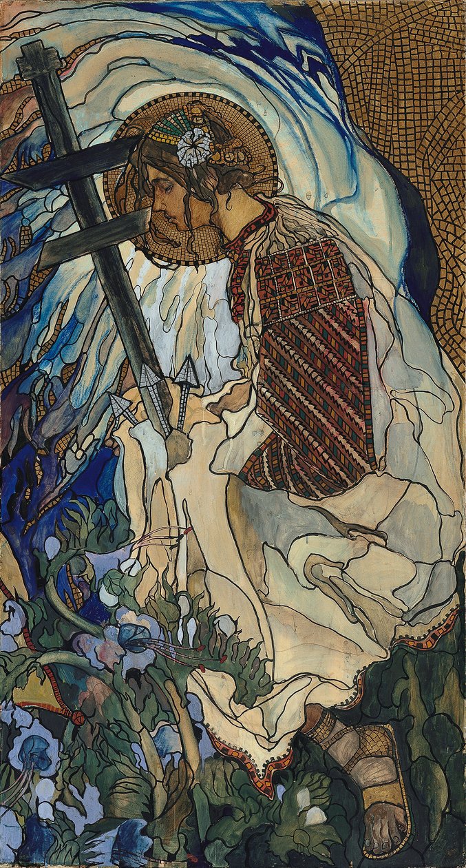 The Hutsul Madonna by Kazimierz Sichulski