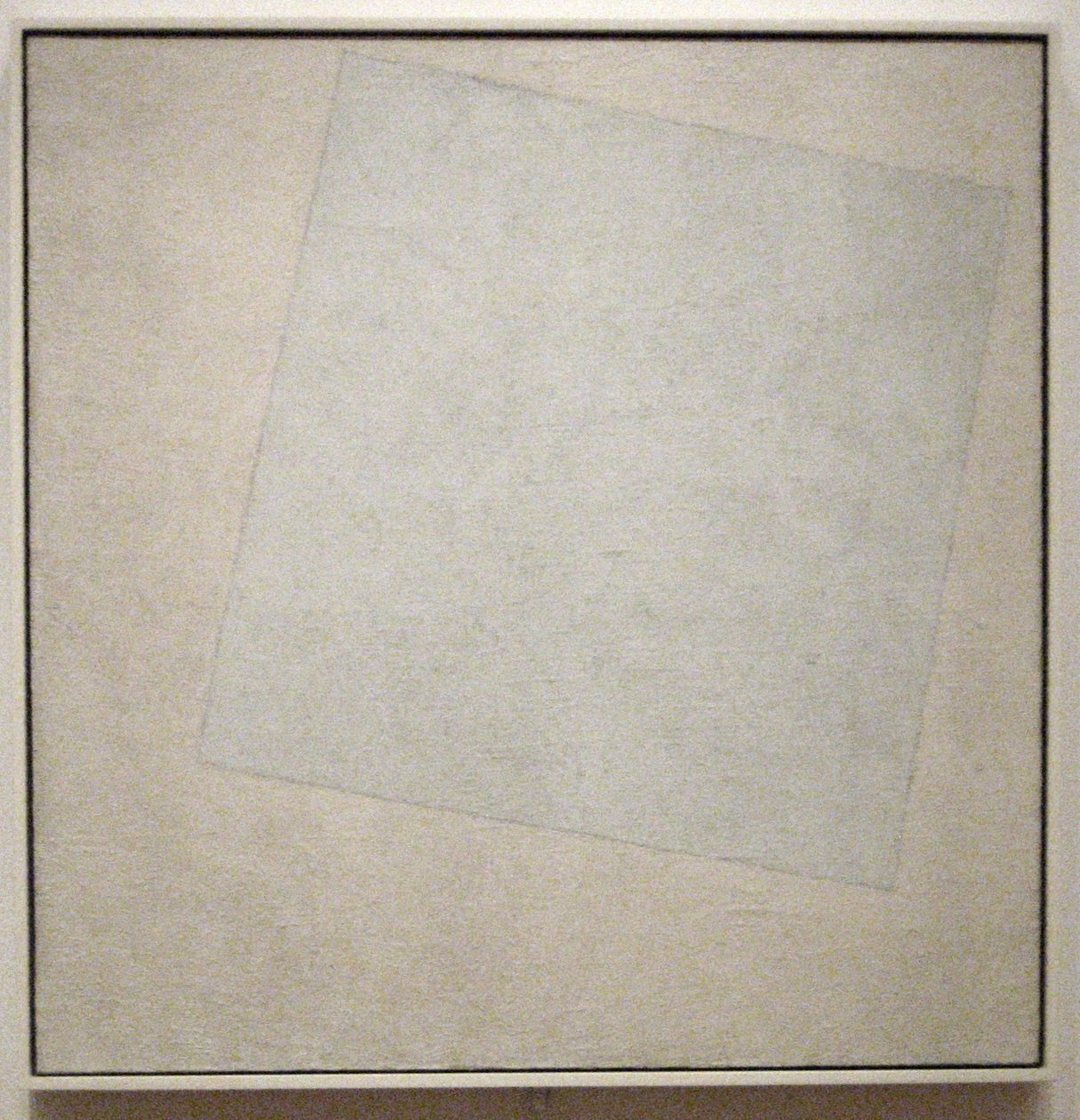 Suprematist Composition: White on White by Kazimir Severinovich Malevich