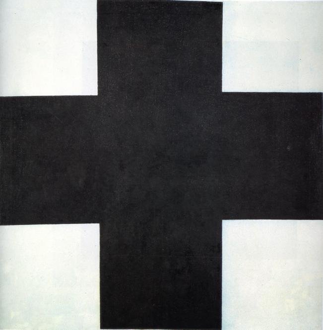 Black Cross by Kazimir Severinovich Malevich