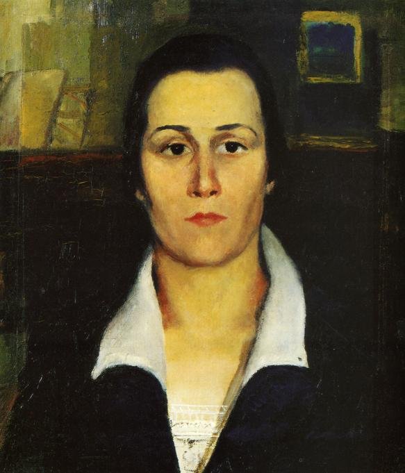 Portrait of a Woman by Kazimir Severinovich Malevich