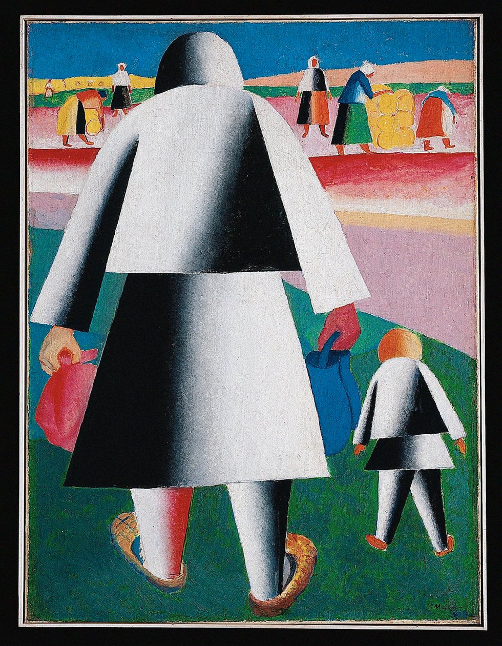 Harvest by Kazimir Severinovich Malevich