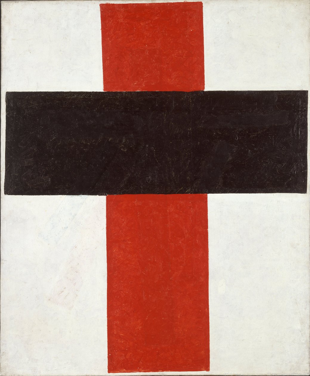 Hieratic Suprematist Cross by Kasimir Malevich by Kazimir Severinovich Malevich