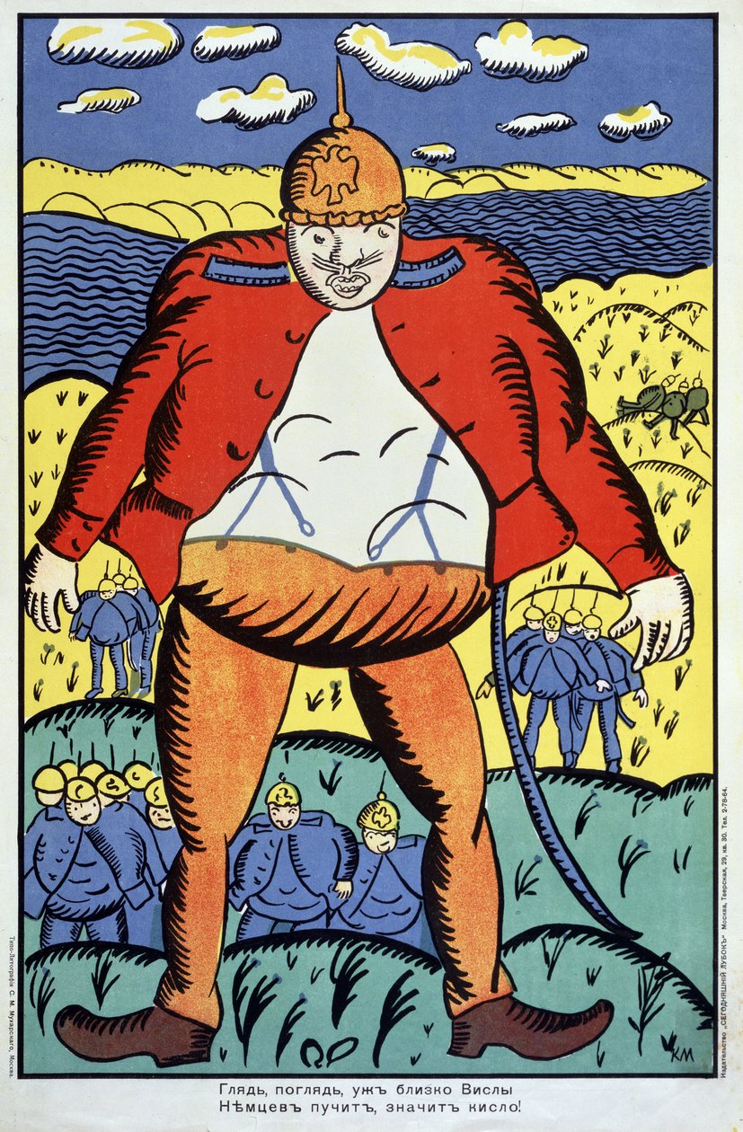 Look, Vistula is Not Far by Kazimir Severinovich Malevich