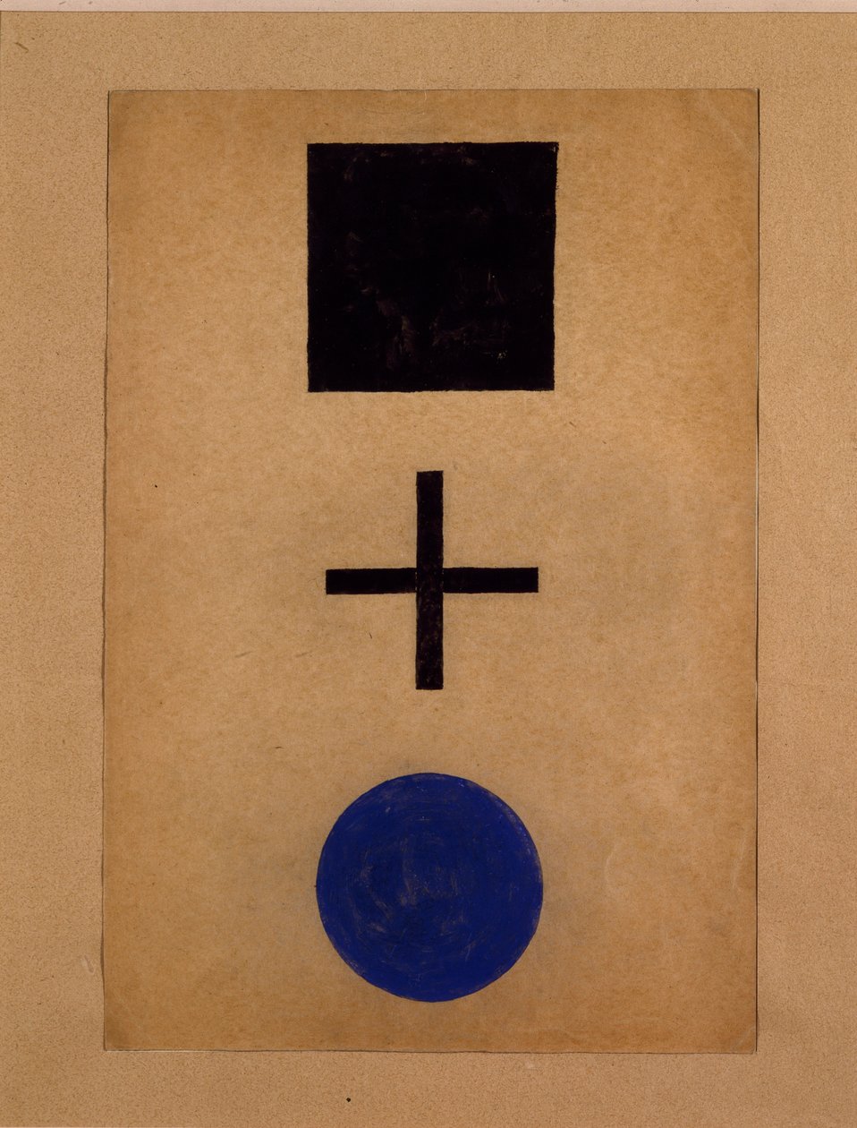 Suprematism: Square, Cross, Circle by Kazimir Severinovich Malevich