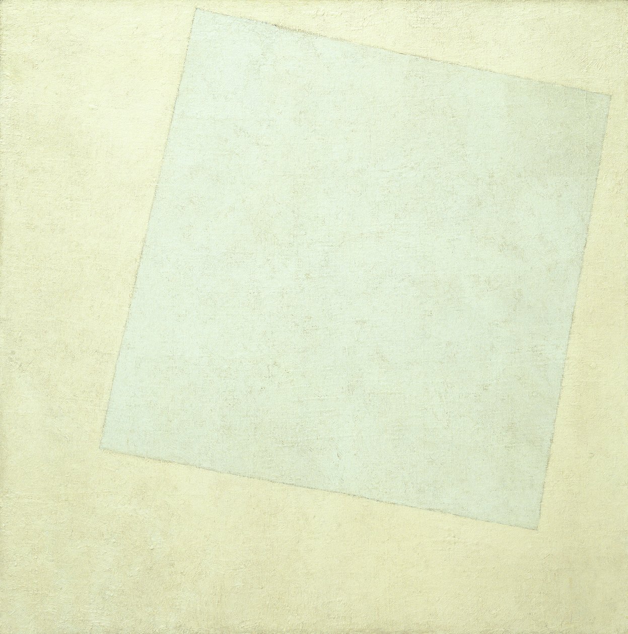 Suprematist Composition. White on White by Kazimir Severinovich Malevich