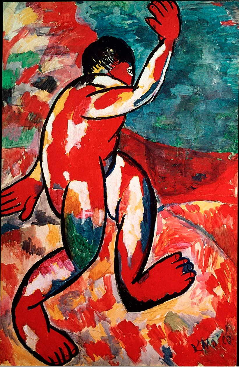 The Bather by Kazimir Severinovich Malevich