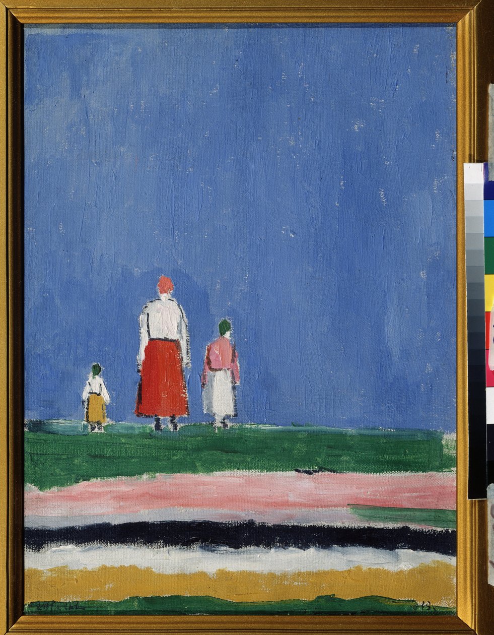 Three Figures by Kazimir Severinovich Malevich