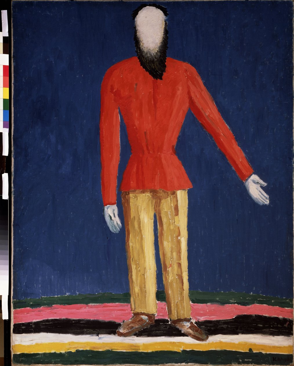 A Peasant by Kazimir Severinovich Malevich