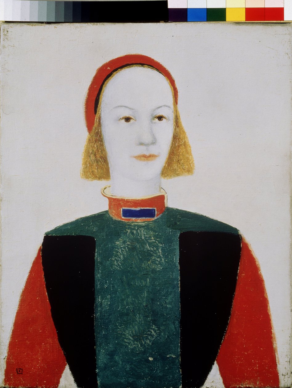 A Girl by Kazimir Severinovich Malevich