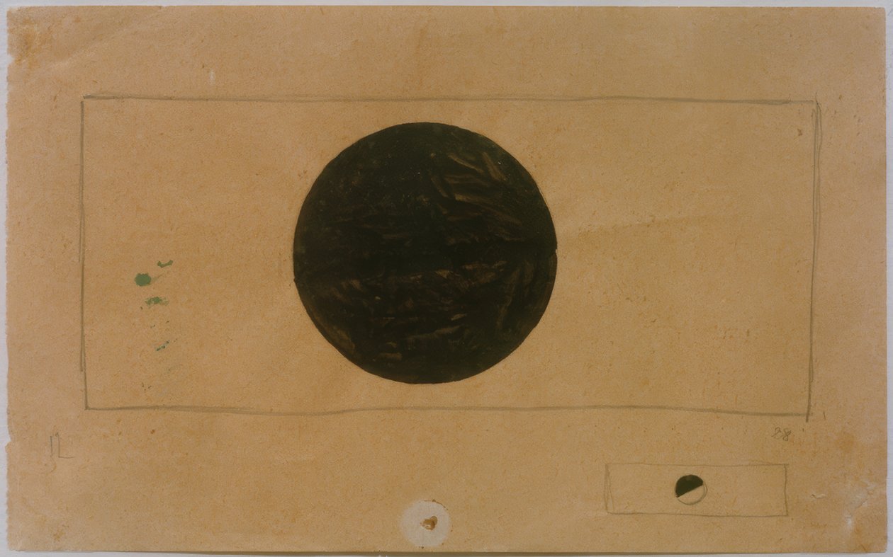 Two Suprematist Compositions with Circles by Kazimir Severinovich Malevich